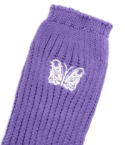 NEEDLES]Needles x Kae Tanaka Loose Socks KT Papillon Emb