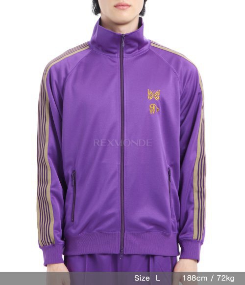 NEEDLES]Needles x Kae Tanaka Track Jacket Poly Smooth - Purple