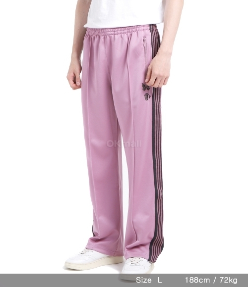 NEEDLES]Needles x Kae Tanaka Track Pant Poly Smooth - Pink (QV428