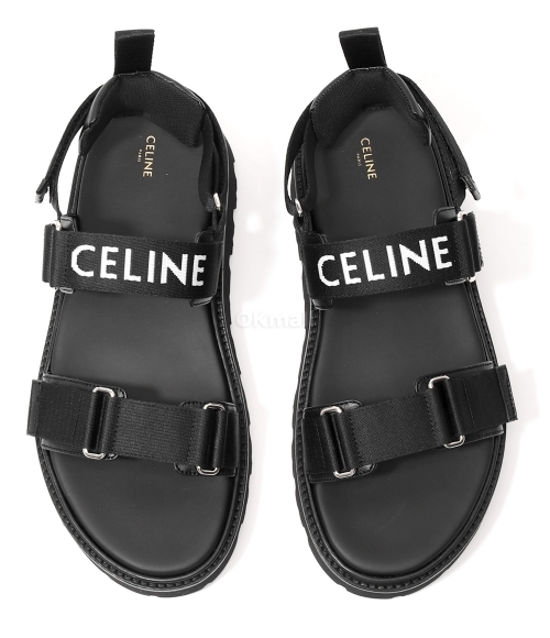 【CELINE】BILLY STRAPPY SANDALS 363435103C.38NO CELINE]BILLIE STRAPPY SANDAL IN 