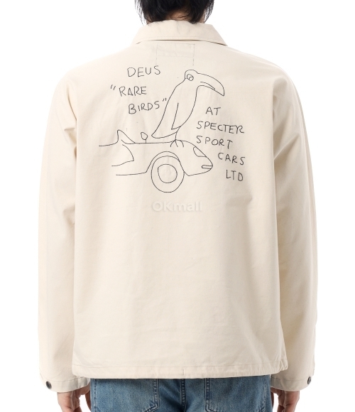 DEUS｜ (SPECTER SMOCK SHIRT (DMF245542-NAT)) 208103794-1-cream