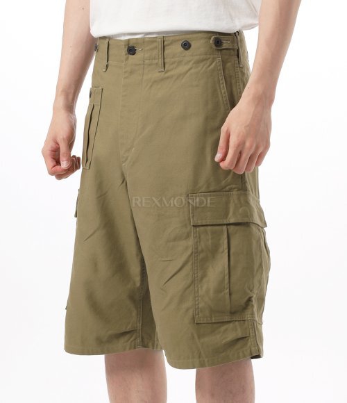 NIGEL CABOURN]ARMY CARGO SHORT (80500051012 195) | 렉스몬드