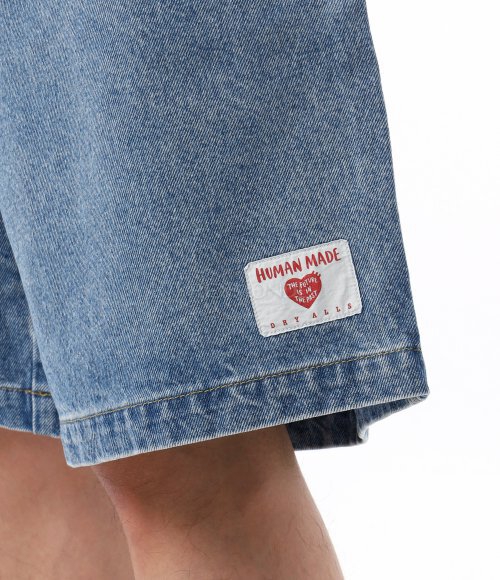 HUMAN MADE]DENIM PAINTER SHORTS (HM29PT017 INDIGO) | 렉스몬드