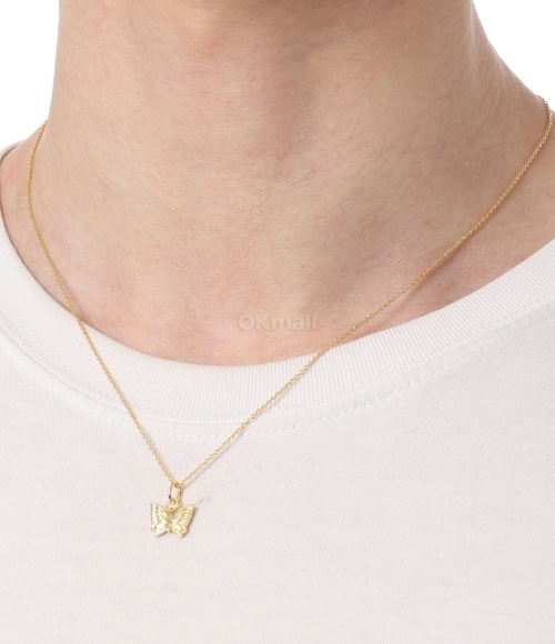 NEEDLES]Pendant Gold Plate - Papillon (QV018) | 오케이몰