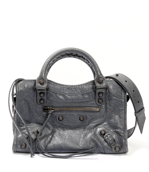 BALENCIAGA｜ (806395 2ABEK 1251) Women's Le City Bag Mini in Cloudy Blue | Balenciaga US