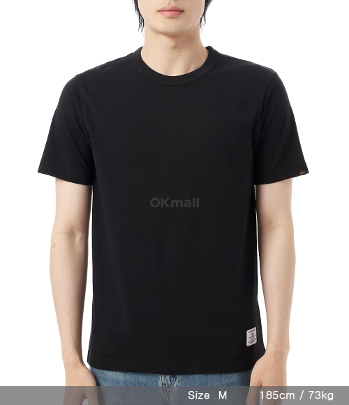Alpha Industries｜ (ALPHA NEWS PATCH TEE (UTA55012PK 001 ALPHA NEWS PATCH TEE | Alpha Industries