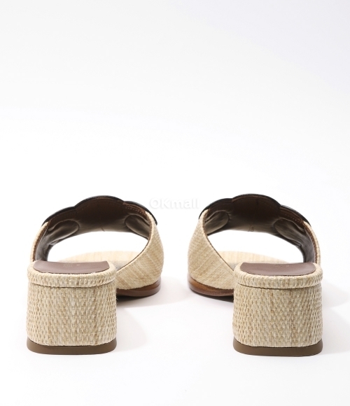 CELINE｜MULES (CLEMENCE SANDAL IN RAFFIA(362355058C 18TA CELINE｜MULES (CLEMENCE SANDAL IN RAFFIA(362355058C 18TA