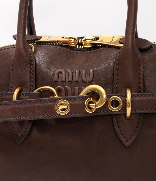 取寄) ミア レディース MIA women MLE-Abie-P Brown Cow/Dark Brown