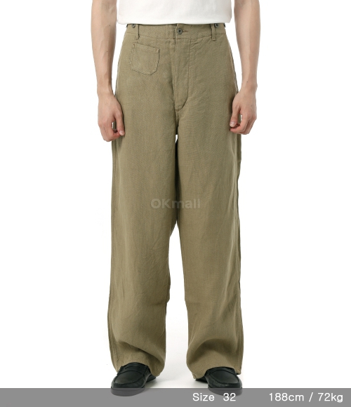 24SS【Nigel Cabourn】FRENCH WORK LINEN OX 24SS【Nigel Cabourn】FRENCH WORK LINEN OX