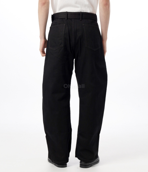 Lemaire]TWISTED BELTED PANTS (PA326 LD1055 999) | 오케이몰