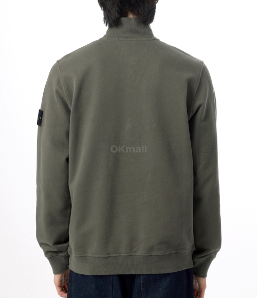STONE ISLAND]6100068 Brushed Organic Cotton Fleece Regular-fit