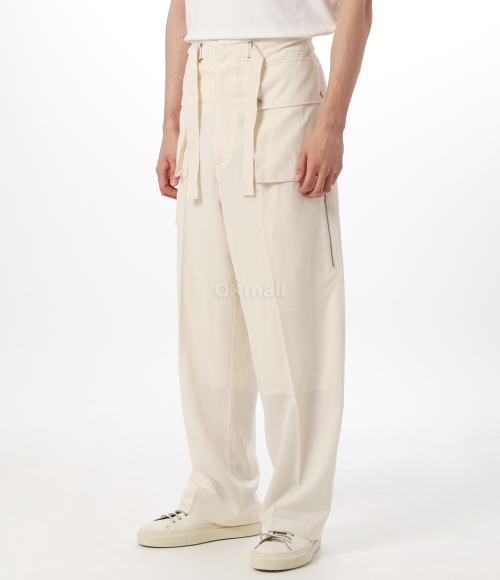 パンツ Auralee LIGHT WOOL VIYELLA CARGO PANTS 3 AURALEE-Light-Cotton-Wool-