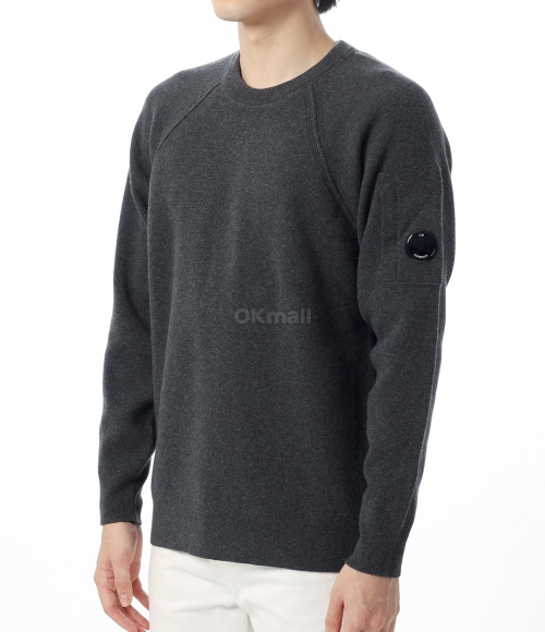 CP COMPANY]Crew Neck In Lamswool Knit (19CMKN040A 110149A