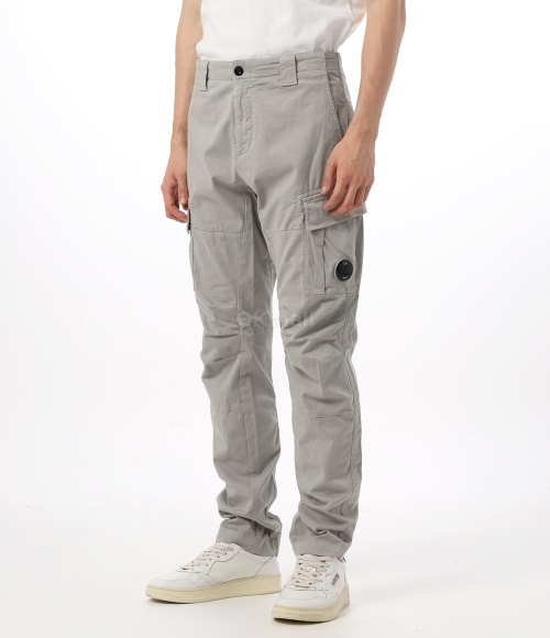 CP COMPANY]Stretch Sateen Ergonomic Lens Cargo Pants