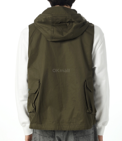 Engineered Garments]Field Vest - Cotton Ventile Twill (25F1C004