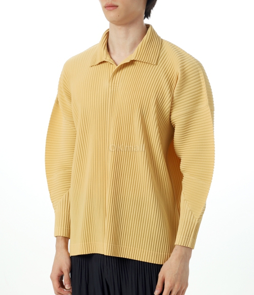HOMME PLISSE ISSEY MIYAKE]먼슬리 컬러 August 오버사이즈 롱슬리브