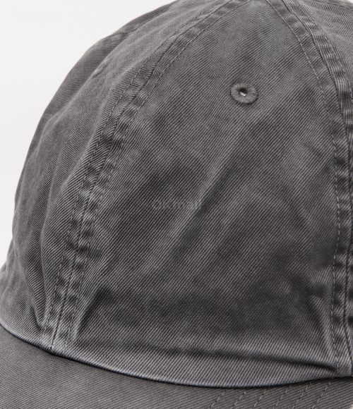 AURALEE]PRODUCT DYED FINX CHINO CAP MADE BY KIJIMA TAKAYUKI GRAY