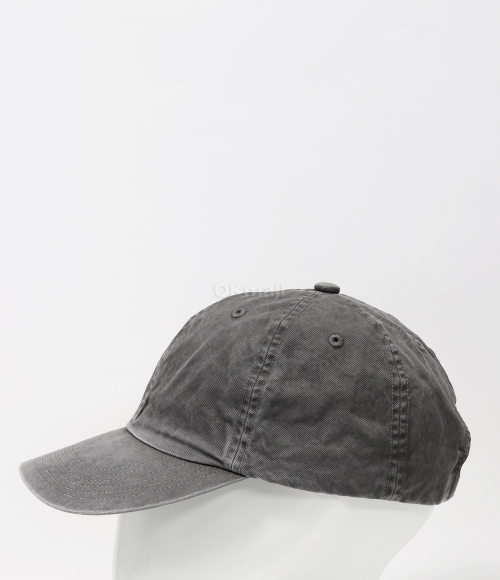 AURALEE]PRODUCT DYED FINX CHINO CAP MADE BY KIJIMA TAKAYUKI GRAY