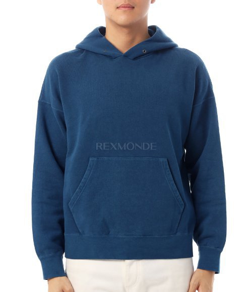 VISVIM]JUMBO SB HOODIE P.O. DMGD (U.D.) (0125205010012 INDIGO