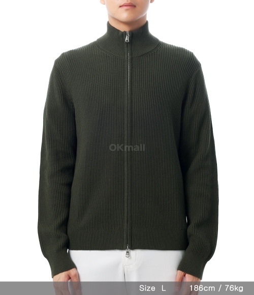 'ㅅ'м ɪ﻿ ʜ ο'ㅅ' J.LINDEBERG]Alexis Full Zip Cardigan (FMKW14316-M354) | 오케이몰