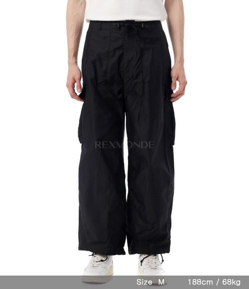 【Noodles】着用1回_H.D. Pant - BDU （型番：RW239） NEEDLES]H.D. Pant BDU - Black (RW239) | 렉스몬드