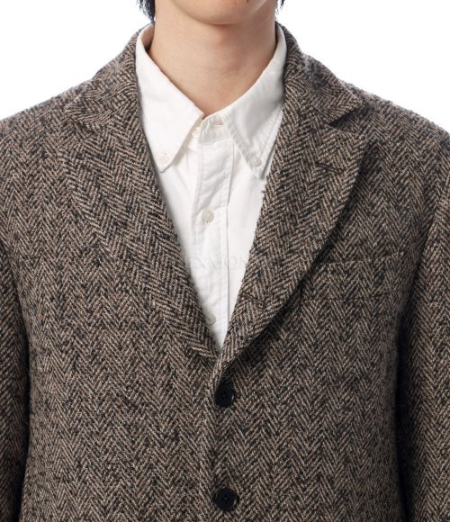KAPTAIN SUNSHINE]4B Hunter Jacket (KS25FJK03-HERRINGBONE) | 렉스몬드