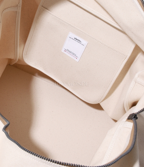 VISVIM]CANVAS PLURA BAG LARGE (0126103003029 IVORY) | 렉스몬드