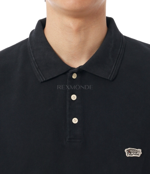 VISVIM]MONDO WELLER S/S DMGD (0126105010020 BLACK) | 렉스몬드