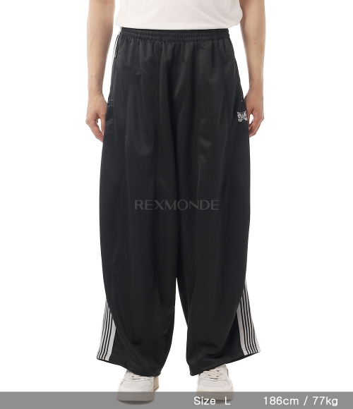 NEEDLES]H.D.Track Pant Poly Smooth - Charcoal (SX410) | 렉스몬드