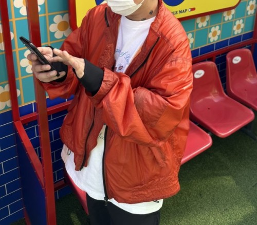 OUR LEGACY]LUFT JACKET Eld Rubberized Nylon (M2231LE) | 오케이몰